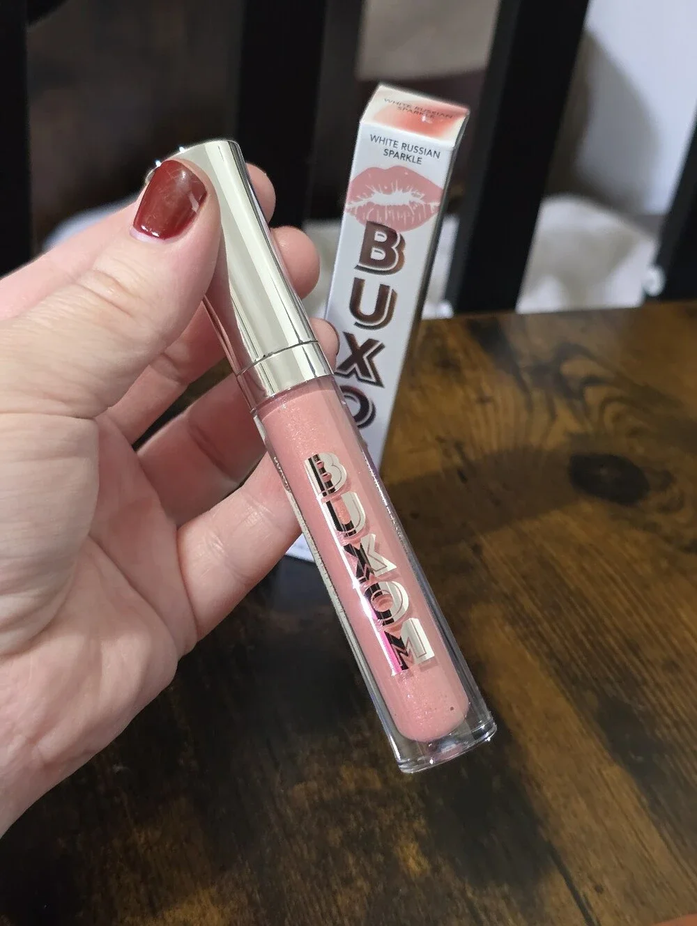 Buxom Pink Shimmer Lip Gloss
